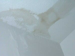 ceiling leak