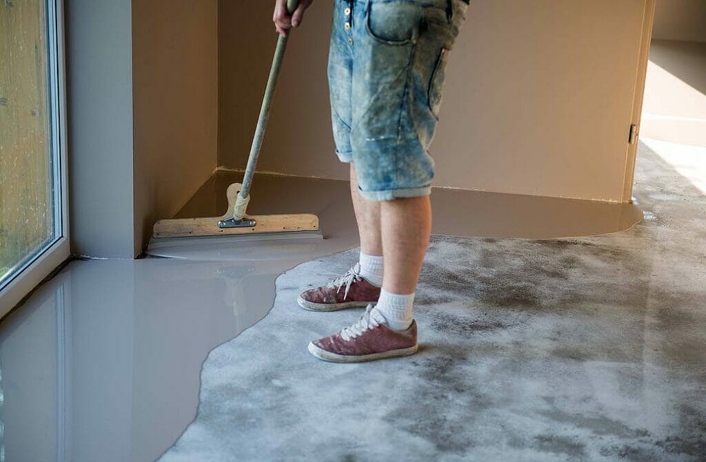 Epoxy floor coating services