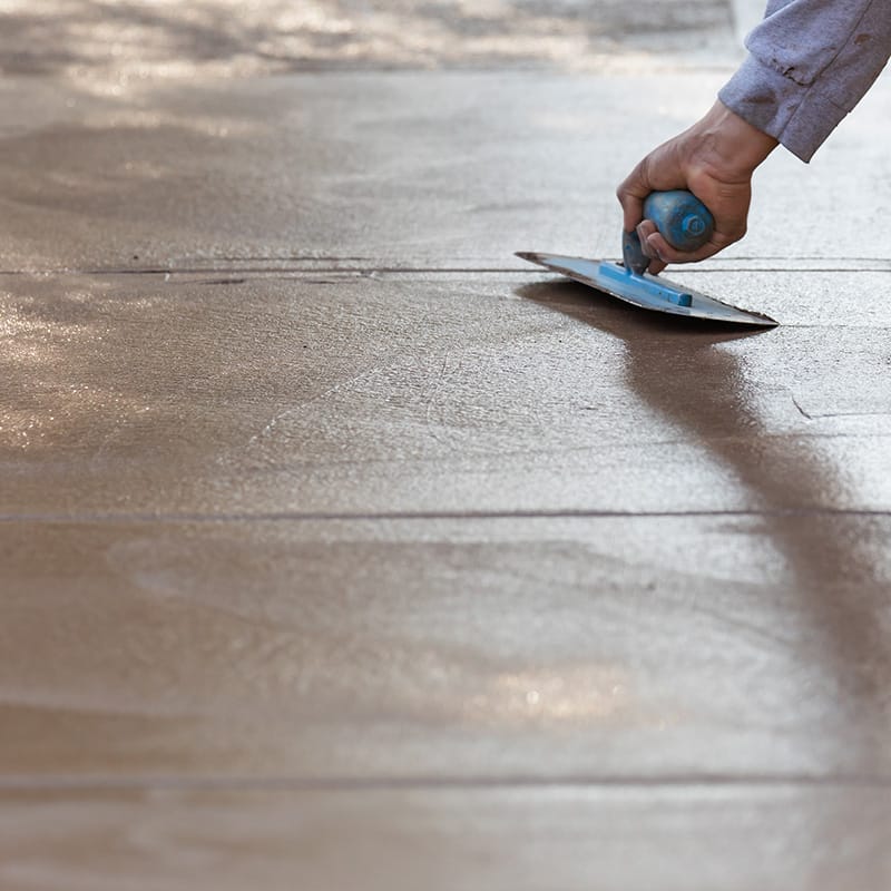 cement construction installation