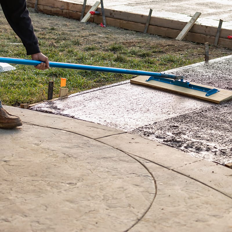 cement construction installation